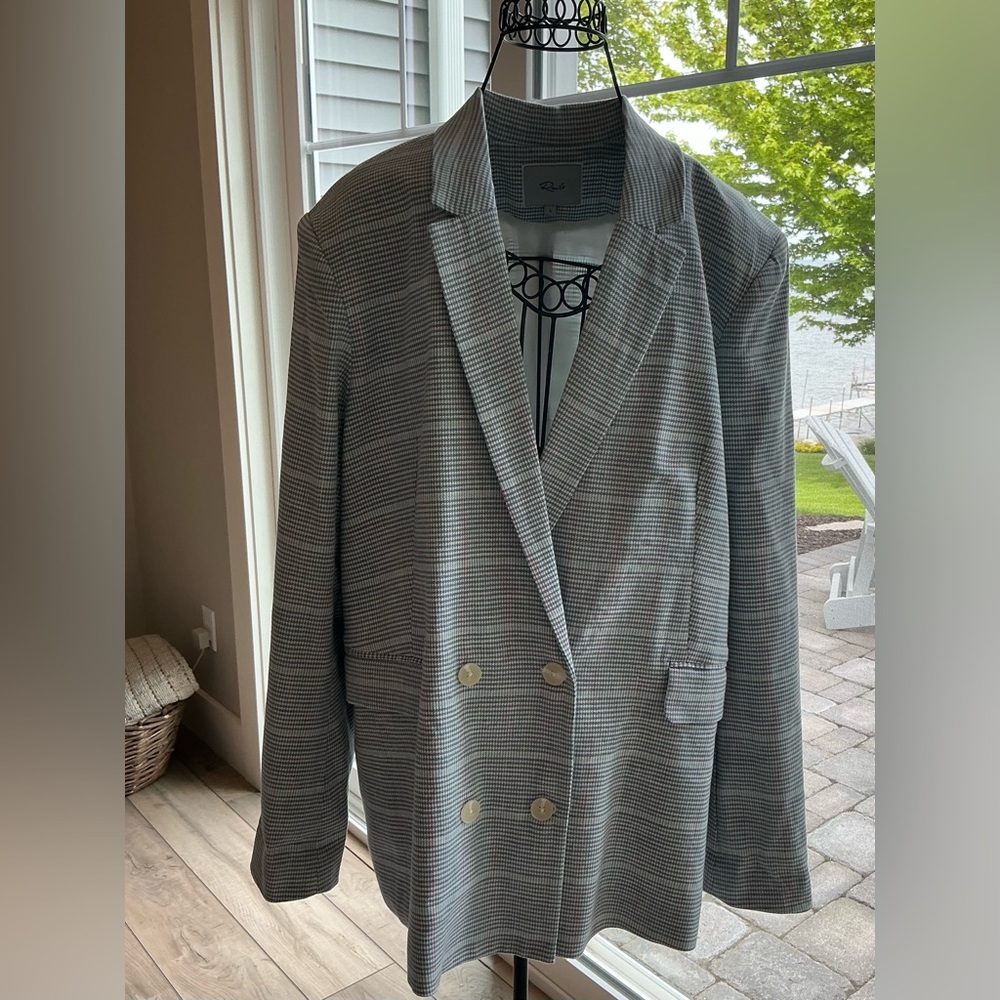 Rails linen blend Jacket, Large,  New